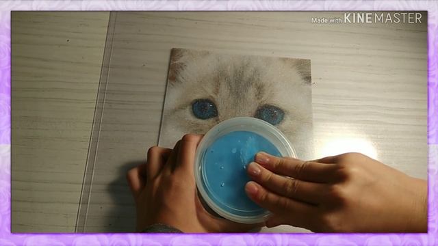 Баттер слайм без глины??