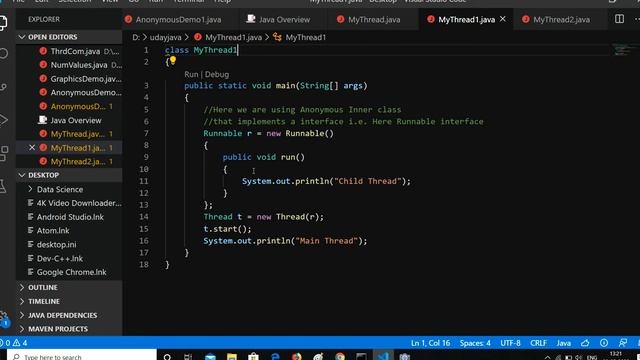 Different implementation of anonymous inner class смотреть онлайн