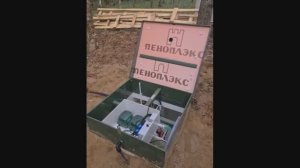 Смонтированный септик ТОПАС-8 от компании Гидроэксперт