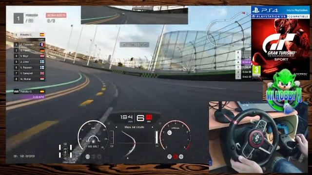 Volante Suzuka Wheel Elite 3 jugando a Gran Turismo Sport,con o sin ayudas#ps4 смотреть онлайн