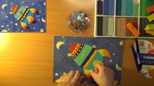 Как сделать ракету. Ракета из пластилина. Легко детям. Пластинография