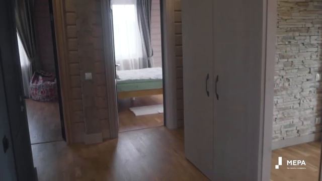Готовый дом из клеёного бруса по проекту "Сона" общая площадь 130 м2