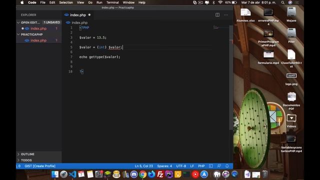Parseo de variables en php смотреть онлайн