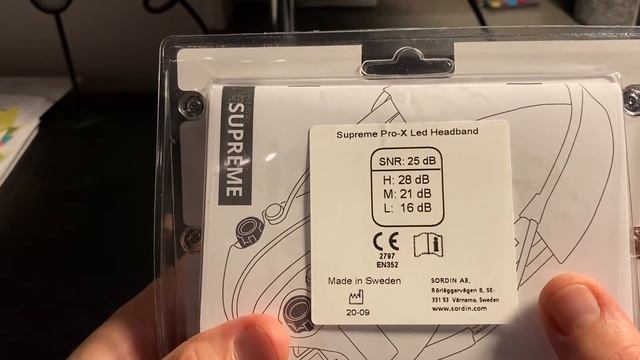 Sordin Supreme Pro-X LED Unboxing смотреть онлайн