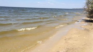 Каховское водохранилище, Днепрорудненский пляж