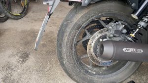 Honda Rebel 1100 Miller Breaker exhaust sound (Slip-On with db-killer)