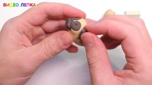 МОПС - Лепим собакутиз пластилина | Видео Лепка