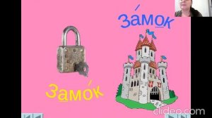 Родной язык.1 класс. Ударение.