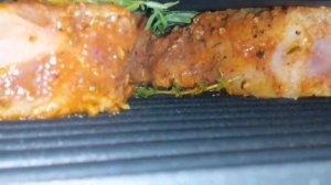 #Свиные антрекоты на електро гриле #какприготовитьвкусномясо #еда #кулинария #рецепты
