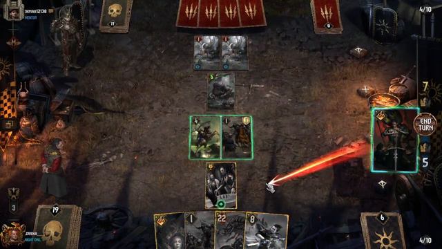 Gwent | SOLDIERS NILFGAARD ARE BROKEN! Gameplay смотреть онлайн