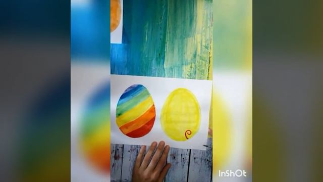 Видео урок декоративного рисования для детей дошкольного возраста #пасха#росписьяиц смотреть онлайн