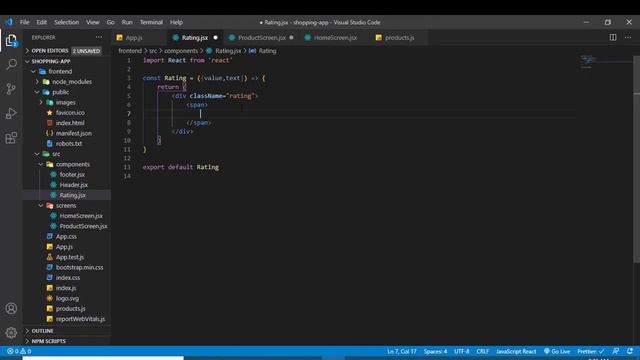 #7 Rating Component | Mern Stack Tutorials(Hindi/Urdu) смотреть онлайн