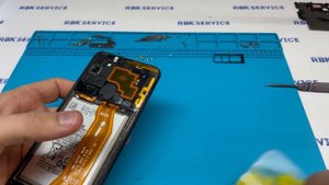 Samsung A21s (A217F) Разборка, замена дисплея