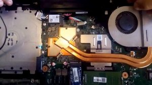 чистка и замена термопасты ACER E5-575G