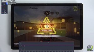Samsung Tab A9 Plus test game Call of Duty Mobile CODM