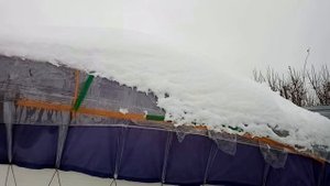 Хранение катера зимой