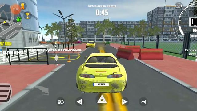 Прохожу парковку в симулятор автомобиля 2! Часть 2 смотреть онлайн