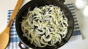 Пирог с картошкой и луком в духовке