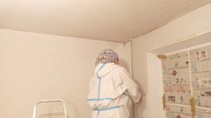 Как шпаклевать стену за трубой отопления