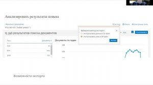 Работа с результатами поиска в Scopus