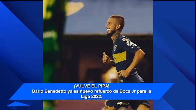 DARIO BENEDETTO es nuevo jugador de BOCA JR. El delantero cumplió la promesa de volver a su club. смотреть онлайн