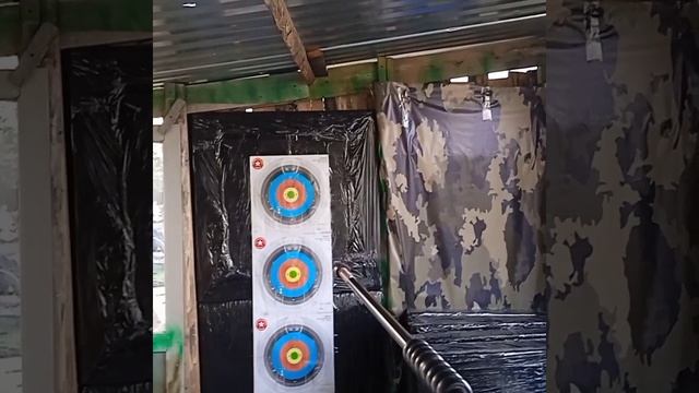 Стрельба из духовой трубки практически бесплатно