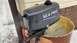 Sea-pro 2.6 первый запуск после покупки