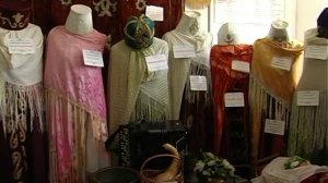 Байдымат Кечерукова в музее Халимат Ильясовны в с.Терезе