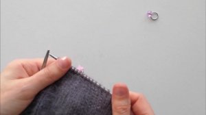 Пух норки. МК двойная шапка бини.