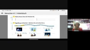 Gravação Arbeitsbuch  Método de Alemão Menschen A1.1, primeira lição.