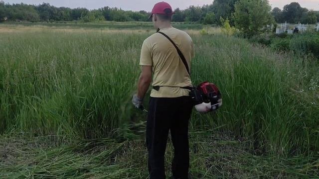 Грабки до мотокоси або бензокоси  для високої трави#diy  ???