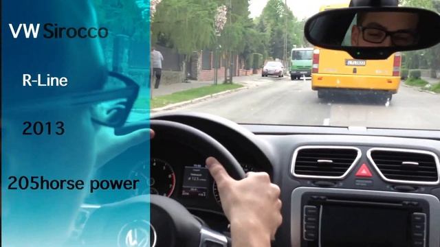 Volkswagen Scirocco 2.0 tsi R-line acceleration sound смотреть онлайн