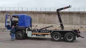 Мультилифт HIAB optipa 20s59 на базе шасси МАЗ 631228 HIAB optipa 20s59