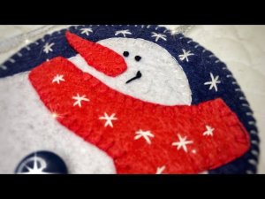 Шьём игрушку из фетра. Часть 1