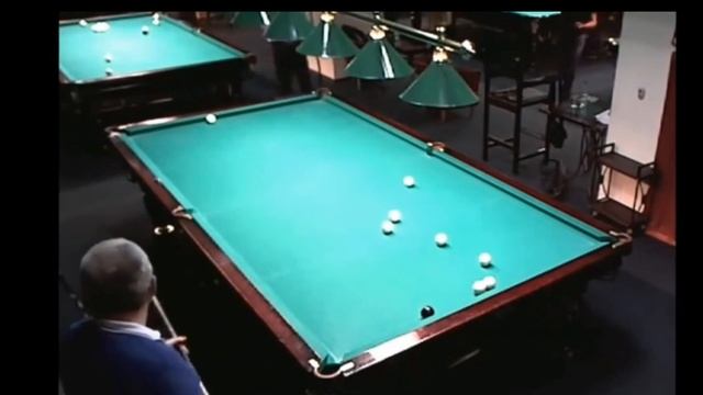 4 дуплета подряд - неповторимый шедевр. Русский бильярд. Пирамида. Russian billiards. Pyramid.