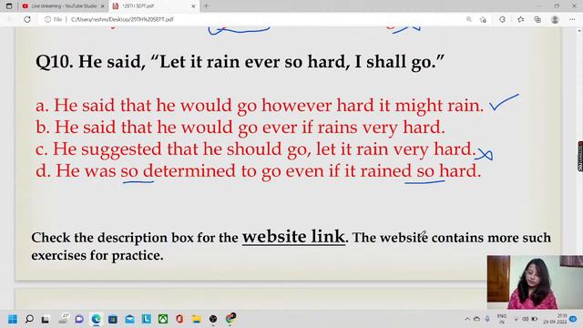 Transformation of sentences || ICSE || ISC || VERBS || Change of Tenses || QUIZ || Multiple Choice смотреть онлайн