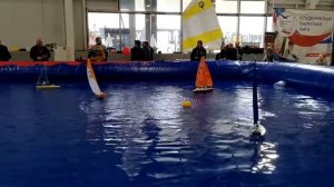 Гонки на радиоуправляемых яхтах  Кубок MosBoatShow 2022