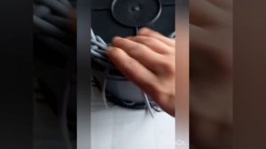 Двухцветное кашпо. Плетение в одну лозу.