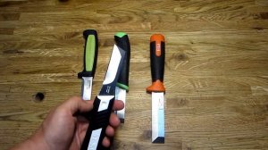 Shop notes#3. Сравнение ножей-стамесок Morakniv, Stanley, Bahco, Tajima.