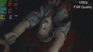 Resident Evil 2 Remake AMD FSR Test - GTX 1050ti + i5 11400F
