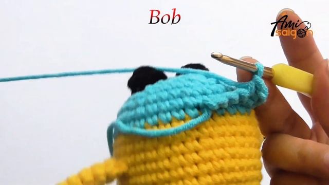 155  Amigurumi Minion 24  Despicable Me  Bob  Kavin  Stuart  Easy Tutorial  AmiSaigon