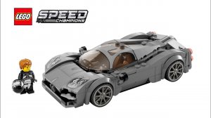 LEGO Speed Champions  76915  Pagani Utopia  SPEED BUILD