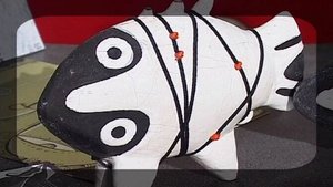 Создаём вазу-рыбу из глины. Мастер класс