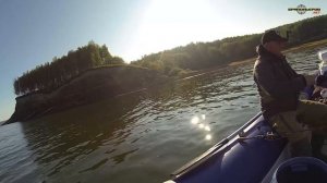 КВХ ловля окуня на отводной двойной дропшот.