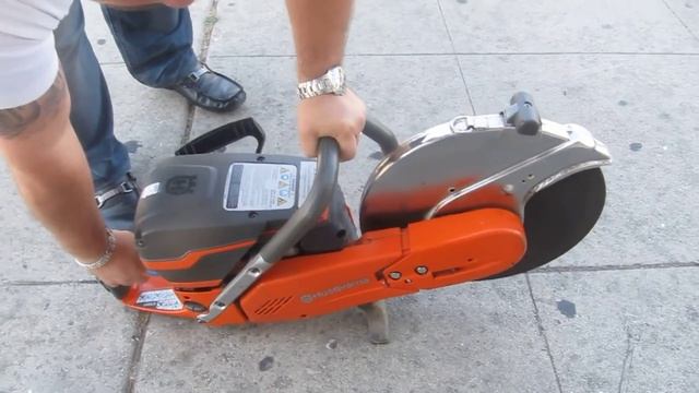 HUSQVARNA K970 X-Torq 14" Power Cutter 2-Cycle Wet/Dry Cut смотреть онлайн