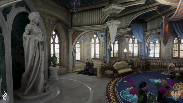 Hogwarts Legacy - All 4 Common Rooms Tour (Gryffindor, Hufflepuff, Ravenclaw and Slytherin) 1080p