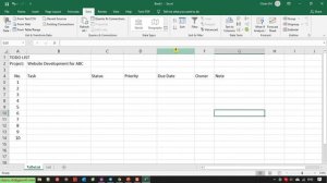 Create TODO List Template | Project Management