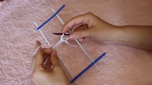 Вязание на вилке. Урок 1.