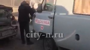 В протараненных новокузнецким Волгобасом машинах есть пострадавший