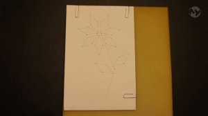 Изонить 10 - Ромб. Цветок